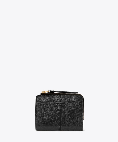 TORY BURCH(トリーバーチ)の「マックグロー バイフォールド ウォレット(財布・レディース・ブラック/ブラウン・ONE SIZE)」の3枚目の写真