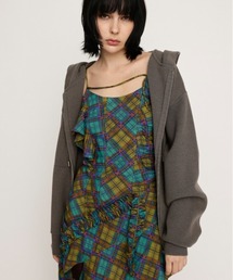 OVER KNIT HOODIE オーバー ニット フーディ