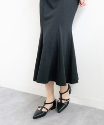 Fabby fabby（ファビィーファビィー）の「ポインテッドセパレートストラップパンプス（パンプス）」