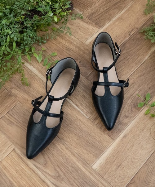 Fabby fabby(ファビィーファビィー)の「ポインテッドセパレートストラップパンプス(パンプス・レディース・シルバー/オフホワイト/ブラック/ブラウン・SMALL/MEDIUM/LARGE)」の14枚目の写真