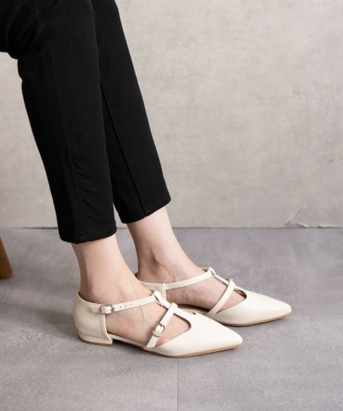 Fabby fabby(ファビィーファビィー)の「ポインテッドセパレートストラップパンプス(パンプス・レディース・シルバー/オフホワイト/ブラック/ブラウン・SMALL/MEDIUM/LARGE)」の17枚目の写真