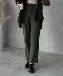 【nAvy】モイストタッチストレートパンツ