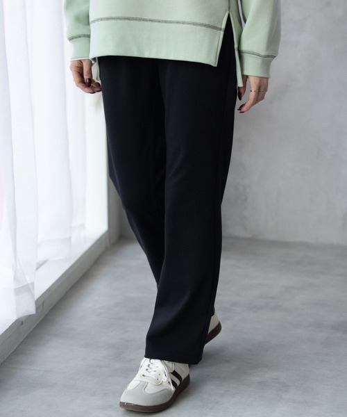 NAVY(ネイビー)の「【nAvy】モイストタッチストレートパンツ(その他パンツ・レディース・ブラック/グリーン/ベージュ・L/M/S)」の10枚目の写真