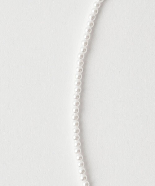 green label relaxing（グリーンレーベルリラクシング）の「GLR FP スカラ ネックレス  / キッズ（ネックレス・キッズ・ホワイト・FREE）」の3枚目の写真