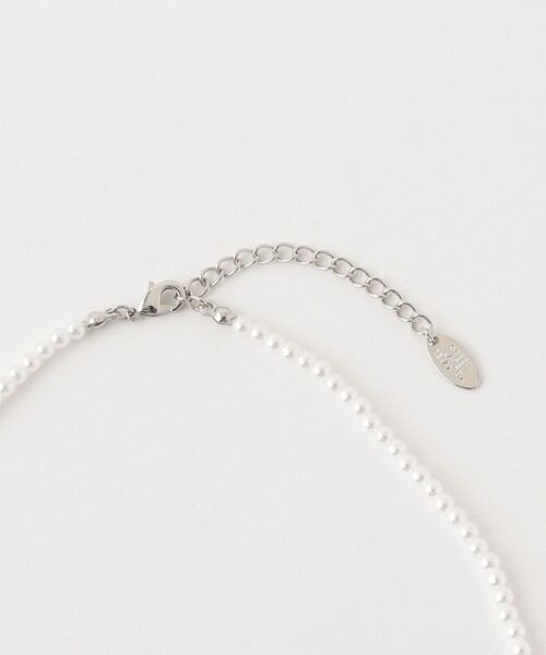 green label relaxing（グリーンレーベルリラクシング）の「GLR FP スカラ ネックレス  / キッズ（ネックレス・キッズ・ホワイト・FREE）」の4枚目の写真