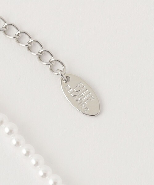 green label relaxing（グリーンレーベルリラクシング）の「GLR FP スカラ ネックレス  / キッズ（ネックレス・キッズ・ホワイト・FREE）」の5枚目の写真