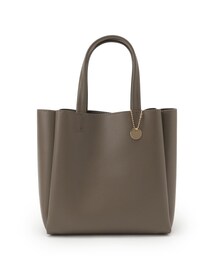 SHOO・LA・RUE | 【軽量】一枚革風あおりトートバッグ(トートバッグ)