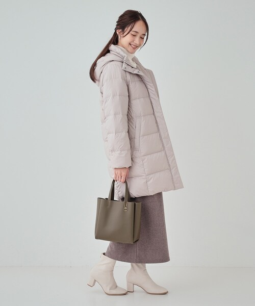 SHOO・LA・RUE（シューラルー）の「◆【軽量】一枚革風あおりトートバッグ（トートバッグ・レディース・シルバー/ブラウン系その他/ブラック/ライトグレー・00）」の20枚目の写真