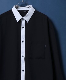 ANPAS | Natural Stretch Loose Shirt/ナチュラルストレッチ ルーズシャツ クレリックシャツ(シャツ/ブラウス)