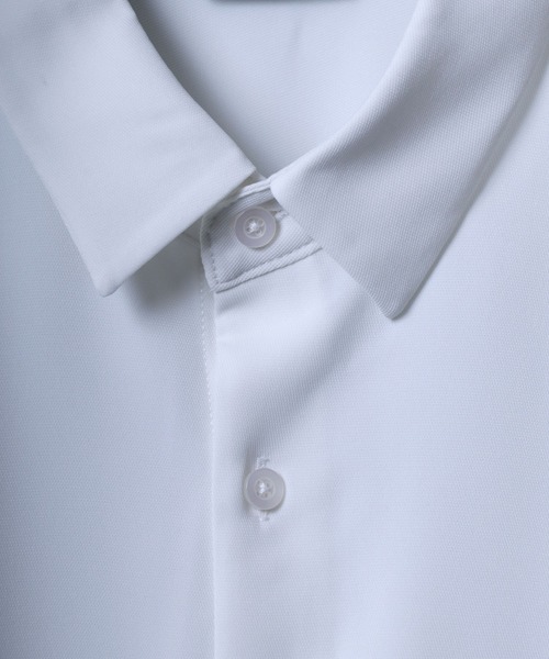 【セール】Natural Stretch Loose Shirt/ナチュラルストレッチ ルーズシャツ クレリックシャツ（シャツ/ブラウス）｜ANPAS（アンパス）