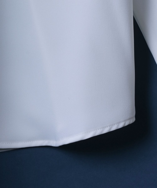 【セール】Natural Stretch Loose Shirt/ナチュラルストレッチ ルーズシャツ クレリックシャツ（シャツ/ブラウス）｜ANPAS（アンパス）