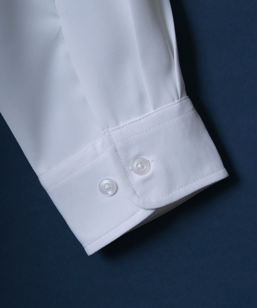 【セール】Natural Stretch Loose Shirt/ナチュラルストレッチ ルーズシャツ クレリックシャツ（シャツ/ブラウス）｜ANPAS（アンパス）
