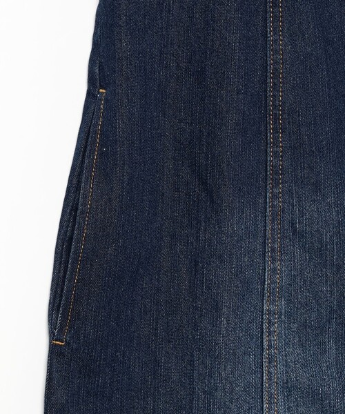 B:MING by BEAMS(ビーミングバイビームス)の「デニム ジャンパースカート(S~M)【洗濯可・イージーケア】(ジャンパースカート・レディース・ライトブルー/インディゴブルー・SMALL/MEDIUM)」の16枚目の写真