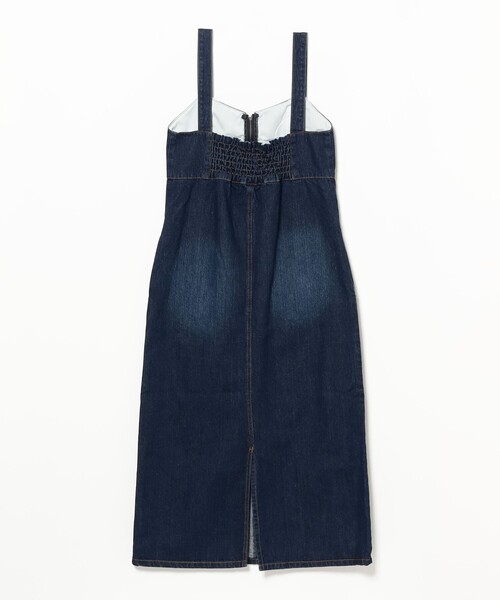 B:MING by BEAMS(ビーミングバイビームス)の「デニム ジャンパースカート(S~M)【洗濯可・イージーケア】(ジャンパースカート・レディース・ライトブルー/インディゴブルー・SMALL/MEDIUM)」の17枚目の写真