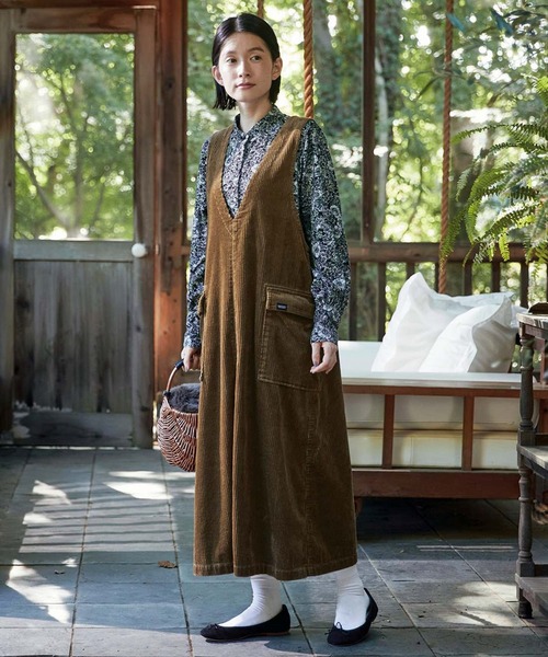 サニークラウズ コール天ジャンパースカート（ジャンパースカート）｜Sunny clouds（サニークラウズ）