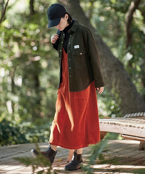 サニークラウズ コール天ジャンパースカート（ジャンパースカート