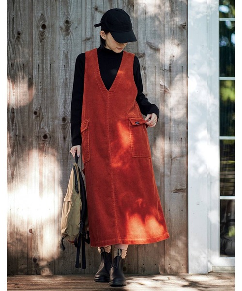 サニークラウズ コール天ジャンパースカート（ジャンパースカート）｜Sunny clouds（サニークラウズ）