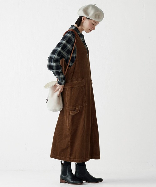 サニークラウズ コール天ジャンパースカート（ジャンパースカート）｜Sunny clouds（サニークラウズ）