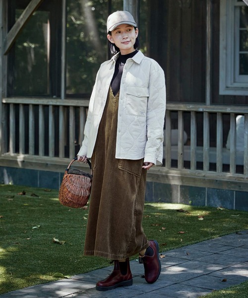 サニークラウズ コール天ジャンパースカート（ジャンパースカート）｜Sunny clouds（サニークラウズ）