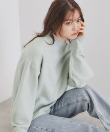 index | 《5color/S-LLsize》ミックスカラーラメハイネックニット【洗濯機洗い可】(ニット/セーター)