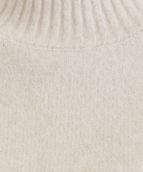 index（インデックス）の「◆《5color/S-LLsize》ミックスカラーラメハイネックニット【洗濯機洗い可】（ニット/セーター・レディース・グレー系4/ライトグリーン系/ブルー系5/ピンク系1/ホワイト系8・36/38/40/42）」の8枚目の写真
