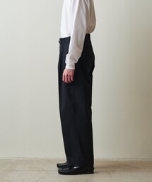 Steven Alan＞ TC ホップサック イン ツープリーツ ドレス トラウザー