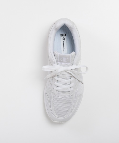 Champion（チャンピオン）の「Champion/チャンピオン グランドシューズ(CPN SC101)（スニーカー・キッズ・ネイビー×ホワイト/ホワイト×イエロー/ブラック×ブラック/ホワイト×ホワイト/ホワイト×レッド/ホワイト×グリーン/ホワイト×ブルー・22.0cm/22.5cm/23.0cm/23.5cm/24.0cm/24.5cm/25.0cm/25.5cm/26.0cm/26.5cm/27.0cm/27.5cm/28.0cm/29.0cm/30.0cm/31cm/21.5cm）」の10枚目の写真