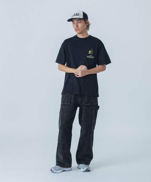 XLARGE(エクストララージ)の「DAMAGED 6PANEL CAP(キャップ・メンズ・パープル/ブラック/グリーン・ONE SIZE)」の11枚目の写真