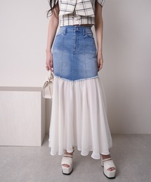 LIPSERVICE | シアードッキングスカート(スカート)