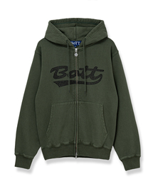 【BoTT / ボット】Washed Script Logo Zip Hoodie