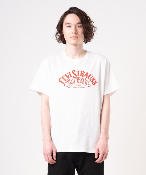 ホワイト☆ラベル【  Men’s】リラックスT-シャツ♪ Levi's/リーバイス リラックスフィット Tシャツ（Tシャツ