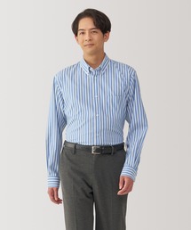 紳士 ノンアイロンボタンダウン長袖シャツ