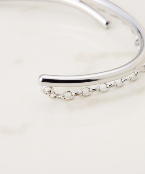 PAPILLONNER（パピヨネ）の「レイヤードラインブレスレット（ブレスレット・レディース・シルバー/ゴールド・FREE）」の8枚目の写真