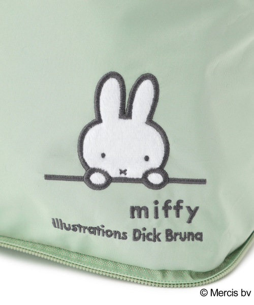 Miffy（ ミッフィー）の「ミッフィー折りたたみトートバッグ（トートバッグ・レディース・グレー/アイボリー/ライトグリーン/ブルー/ブラウン・FREE）」の15枚目の写真