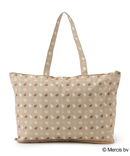 Miffy（ ミッフィー）の「ミッフィー折りたたみトートバッグ（トートバッグ・レディース・グレー/アイボリー/ライトグリーン/ブルー/ブラウン・FREE）」の17枚目の写真