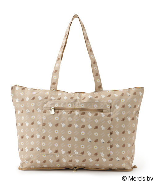 Miffy（ ミッフィー）の「ミッフィー折りたたみトートバッグ（トートバッグ・レディース・グレー/アイボリー/ライトグリーン/ブルー/ブラウン・FREE）」の18枚目の写真