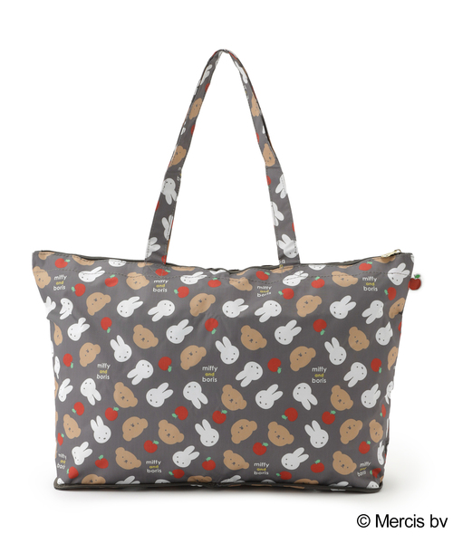 Miffy（ ミッフィー）の「ミッフィー折りたたみトートバッグ（トートバッグ・レディース・グレー/アイボリー/ライトグリーン/ブルー/ブラウン・FREE）」の21枚目の写真