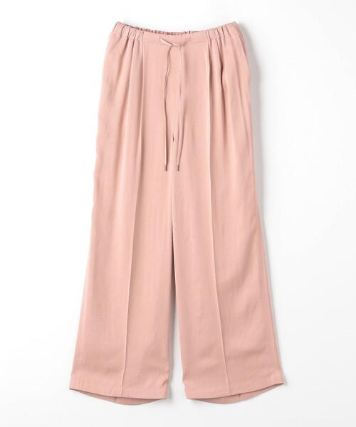 green label relaxing(グリーンレーベルリラクシング)の「サテン ドロスト パンツ(その他パンツ・レディース・ライトピンク/ネイビー・36/38)」の13枚目の写真