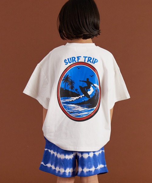 PAIRMANON STREET（ペアマノンストリート）の「【PAIRMANON STREET】オリジナル ストリート プリント 半袖 Tシャツ（Tシャツ/カットソー・キッズ・ブラック系その他/ホワイト系その他/パープル/ピンク/ベージュ/イエロー/ブラック系その他4/ブラック系その他3/ブラック系その他2/カーキ/ブラック系その他5/ベージュ系その他/ピンク系その他/ホワイト系その他4/ホワイト系その他3/ホワイト系その他2/パープル系その他/グリーン系その他/ホワイト/ブラック・140/150/160/90/100/110/120/130）」の3枚目の写真