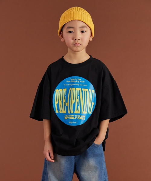 PAIRMANON STREET（ペアマノンストリート）の「【PAIRMANON STREET】オリジナル ストリート プリント 半袖 Tシャツ（Tシャツ/カットソー・キッズ・ブラック系その他/ホワイト系その他/パープル/ピンク/ベージュ/イエロー/ブラック系その他4/ブラック系その他3/ブラック系その他2/カーキ/ブラック系その他5/ベージュ系その他/ピンク系その他/ホワイト系その他4/ホワイト系その他3/ホワイト系その他2/パープル系その他/グリーン系その他/ホワイト/ブラック・140/150/160/90/100/110/120/130）」の6枚目の写真