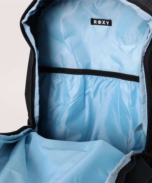 ROXY(ロキシー)の「ROXY/ロキシー バックパック GO OUT PLUS 撥水 RBG251302(バックパック/リュック・レディース・ブラック×ホワイト/ブラック×ブルー・FREE)」の10枚目の写真