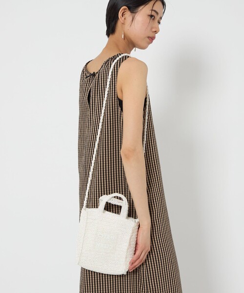 CITEN（シテン）の「＜CITEN＞ラメコードクリアロゴスクエアミニ（ショルダーバッグ・レディース・ケリーグリーン/ロイヤルブルー/ホワイト/シルバー・FREE）」の2枚目の写真