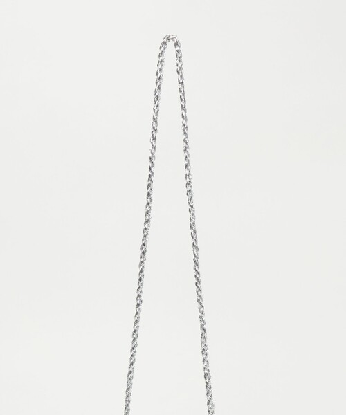 CITEN（シテン）の「＜CITEN＞ラメコードクリアロゴスクエアミニ（ショルダーバッグ・レディース・ケリーグリーン/ロイヤルブルー/ホワイト/シルバー・FREE）」の5枚目の写真