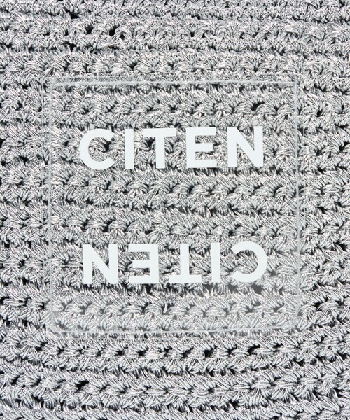 CITEN（シテン）の「＜CITEN＞ラメコードクリアロゴスクエアミニ（ショルダーバッグ・レディース・ケリーグリーン/ロイヤルブルー/ホワイト/シルバー・FREE）」の22枚目の写真