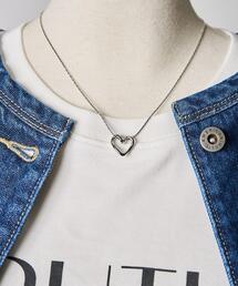 ツイストハートネックレス