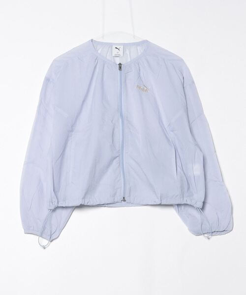 PUMA（プーマ）の「プーマ PUMA CORE HERITAGE パッカブル ウーブン ジャケット_（ナイロンジャケット・レディース・ラベンダー/ブラック・M/L）」の17枚目の写真