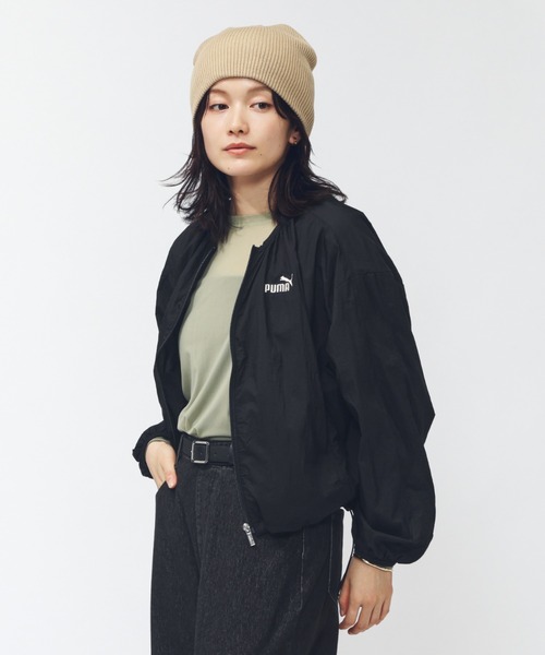 PUMA（プーマ）の「プーマ PUMA CORE HERITAGE パッカブル ウーブン ジャケット_（ナイロンジャケット・レディース・ラベンダー/ブラック・M/L）」の12枚目の写真