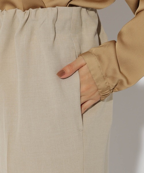 Elura（エルーラ）の「映えラクタックセミワイドパンツ＜低身長サイズあり＞/292395（その他パンツ・レディース・ネイビー/ライトグレー/グレイッシュベージュ・MEDIUM/LARGE）」の8枚目の写真