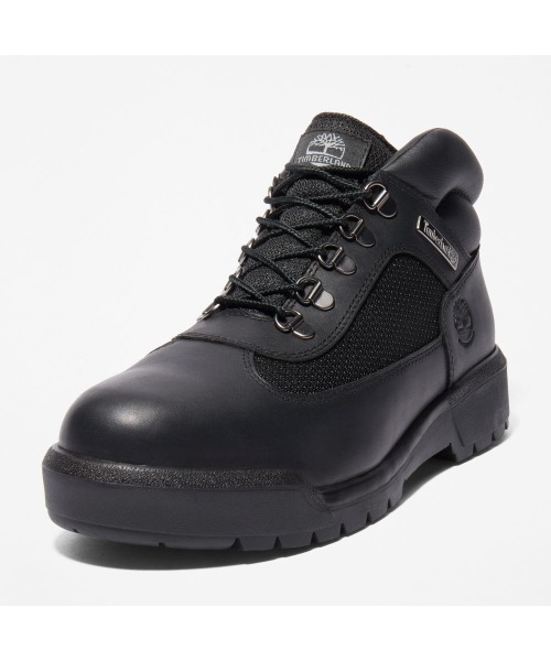 Timberland（ティンバーランド）の「Timberland FIELD BOOT WP（ティンバーランド ウォータープルーフ フィールド ブーツ）（ブーツ・メンズ・ブラック・28.5cm/27.5cm/26cm/25.5cm/27cm/28cm/29cm/25cm/26.5cm）」の2枚目の写真