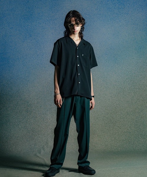 CRIMIE（クライミー）の「SUMMER NIGHT OPEN SHIRT（シャツ/ブラウス・メンズ・ホワイト/ブラック・XXL/XL/L/M/S）」の15枚目の写真